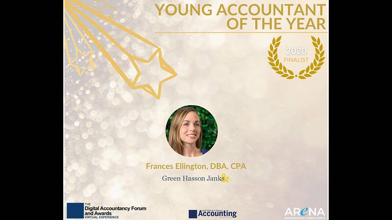 FRANCES ELLINGTON YOUNG ACCOUNTANT OF THE YEAR