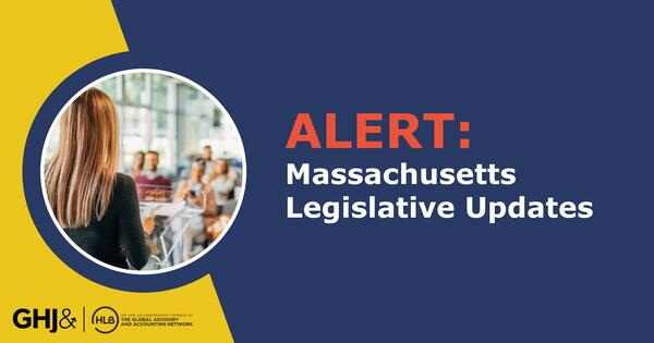 Massachusetts legislative updated