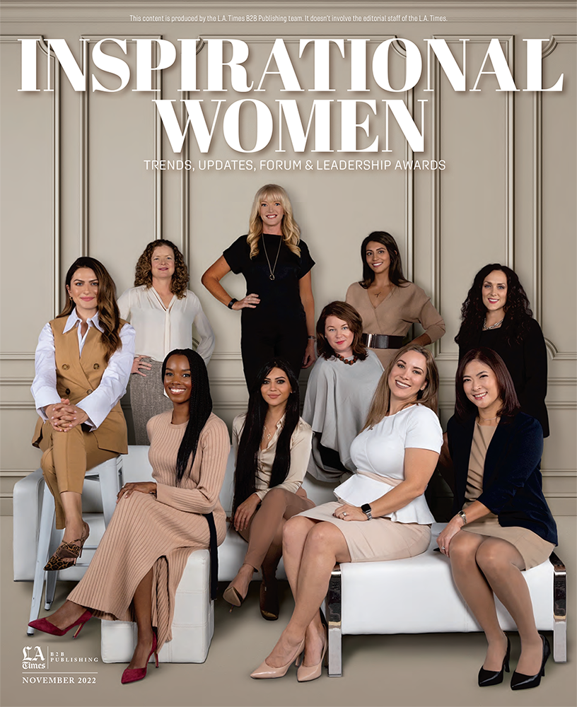 2022 L.A. Times B2B Publishing Inspirational Women Magazine