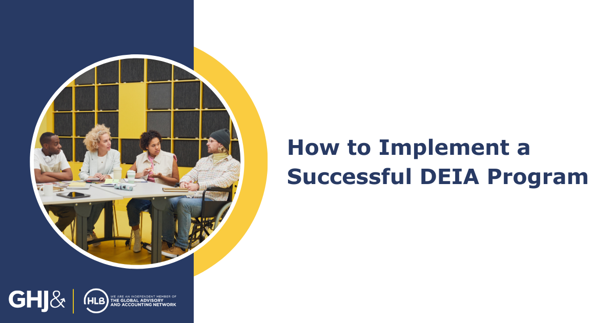 How to Implement a Successful DEI Program- GHJ